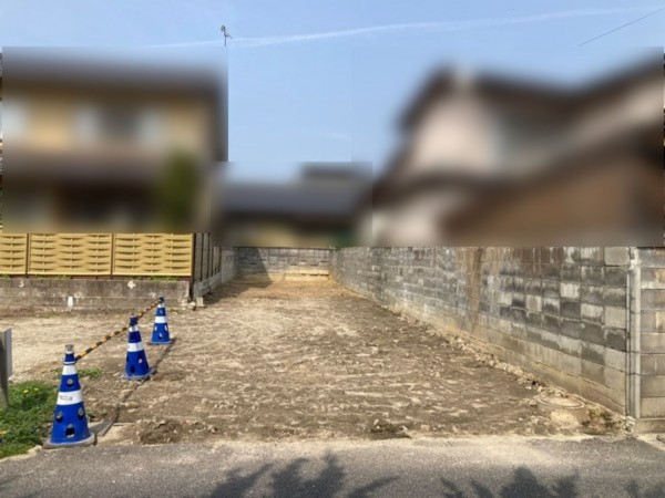 松江市外中原町、土地の画像です