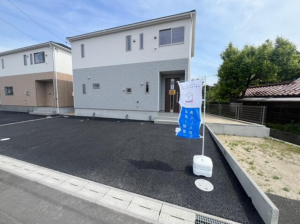 出雲市大津町、新築一戸建ての外観画像です