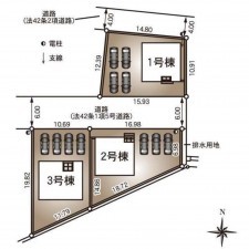 出雲市渡橋町、新築一戸建ての画像です