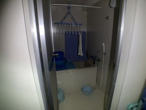 松江市奥谷町、マンションの風呂画像です