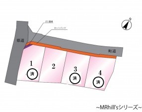 上益城郡益城町大字福原、土地の間取り画像です