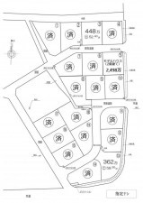 宇土市走潟町、土地の間取り画像です