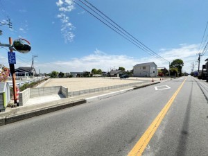 熊本市南区白石町、土地の画像です