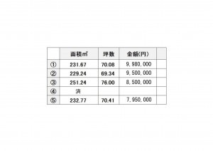 熊本市南区白石町、土地の画像です