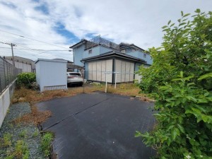 熊本市南区八分字町、土地の画像です