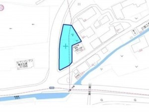 熊本市東区弓削町、土地の間取り画像です