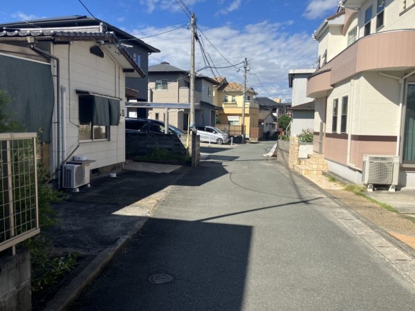 熊本市中央区国府、土地の画像です