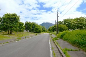 阿蘇市一の宮町、土地の画像です