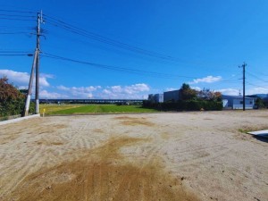 熊本市南区富合町、土地の画像です