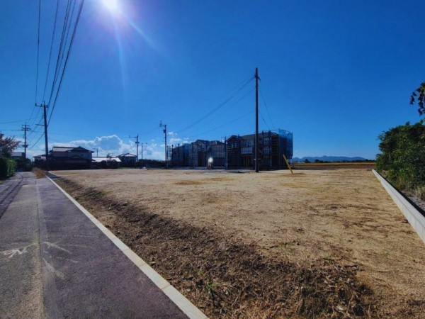 熊本市南区富合町、土地の画像です