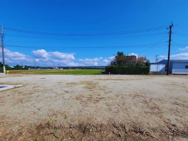 熊本市南区富合町、土地の画像です