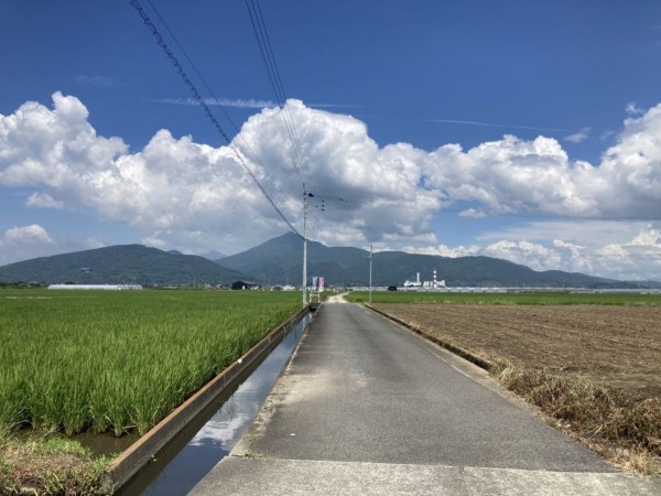 熊本市南区浜口町、土地の画像です