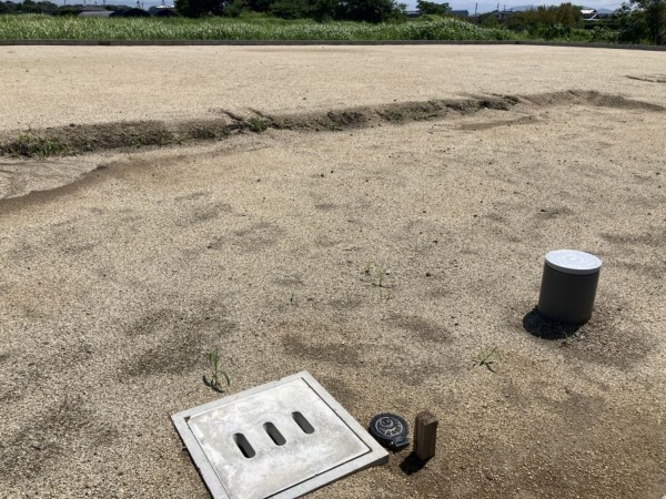 熊本市南区浜口町、土地の画像です