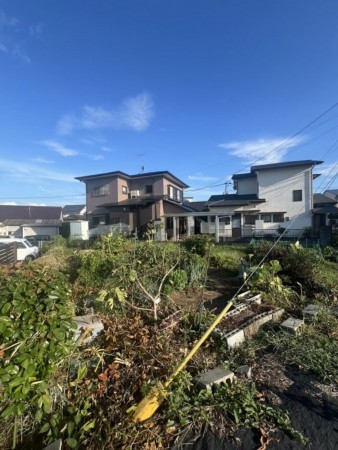 熊本市東区小峯、土地の画像です