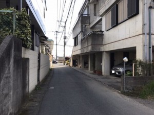 熊本市中央区帯山、土地の画像です