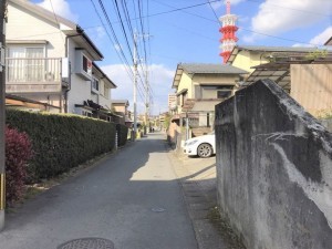 熊本市中央区帯山、土地の画像です