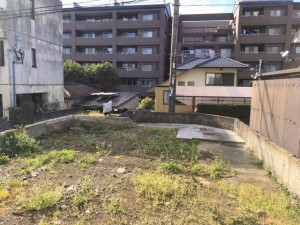 熊本市中央区帯山、土地の画像です