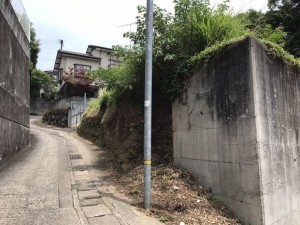 熊本市西区横手、土地の画像です