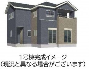 熊本市南区会富町、新築一戸建ての画像です