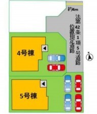 熊本市南区野口、新築一戸建ての画像です