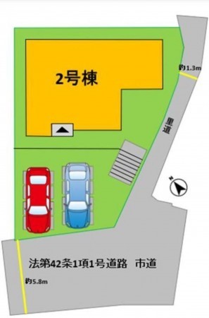 熊本市東区御領、新築一戸建ての画像です