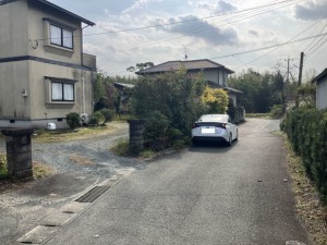 菊池郡菊陽町大字久保田、土地の画像です