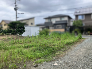熊本市中央区出水、土地の画像です