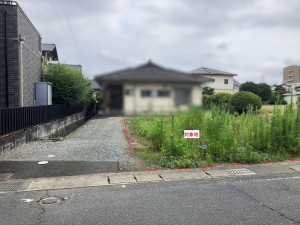 熊本市中央区出水、土地の画像です