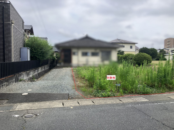 熊本市中央区出水、土地の画像です