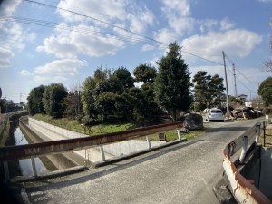 八代市岡町、土地の画像です