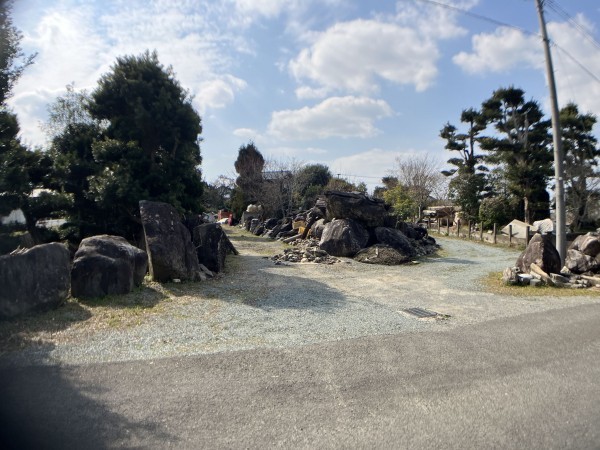 八代市岡町、土地の間取り画像です