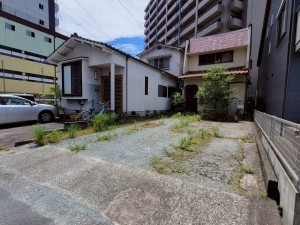 熊本市中央区新町、土地の画像です