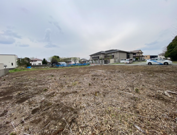 熊本市東区神園、土地の画像です