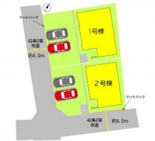 熊本市東区保田窪、新築一戸建ての画像です