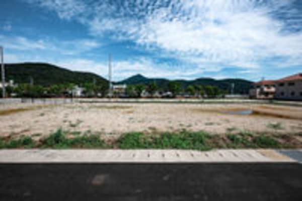 熊本市西区小島、土地の画像です