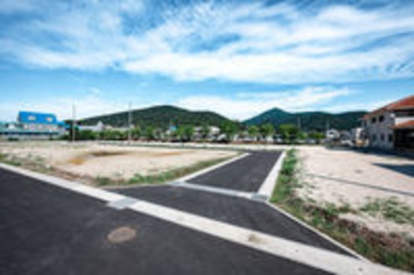 熊本市西区小島、土地の画像です