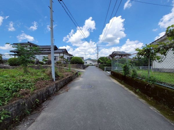 山鹿市石、土地の画像です