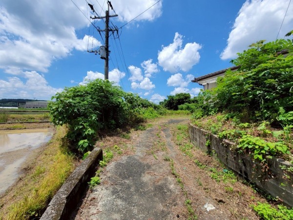 山鹿市石、土地の画像です