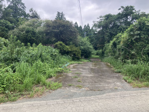 菊池郡大津町大字杉水、土地の画像です