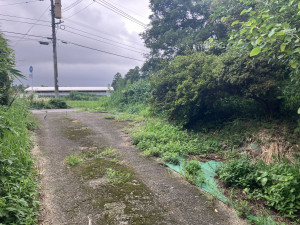 菊池郡大津町大字杉水、土地の画像です