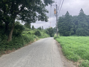 菊池郡大津町大字杉水、土地の画像です