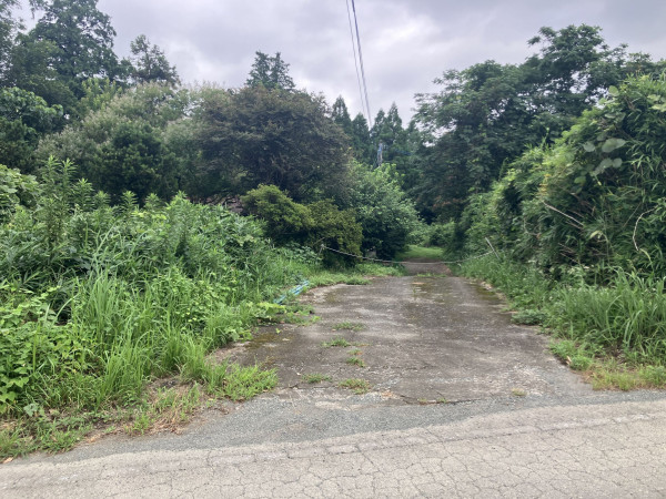 菊池郡大津町大字杉水、土地の画像です