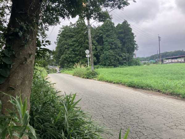 菊池郡大津町大字杉水、土地の画像です