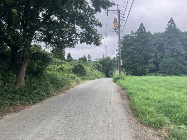菊池郡大津町大字杉水、土地の画像です