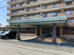 熊本市中央区帯山、マンションの画像です