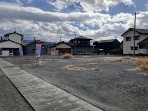八代市横手本町、土地の画像です