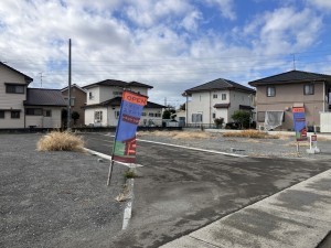 八代市横手本町、土地の画像です