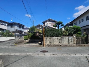 熊本市東区小山、土地の画像です