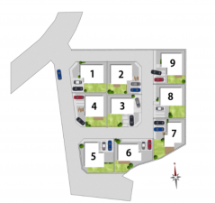 熊本市南区富合町、新築一戸建ての画像です
