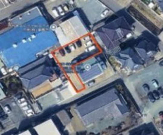 熊本市東区長嶺西、土地の間取り画像です